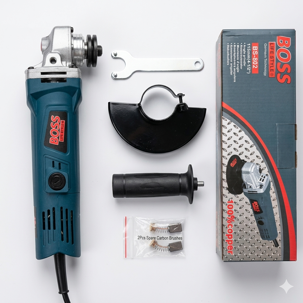 BOSS Angle Grinder BS-802